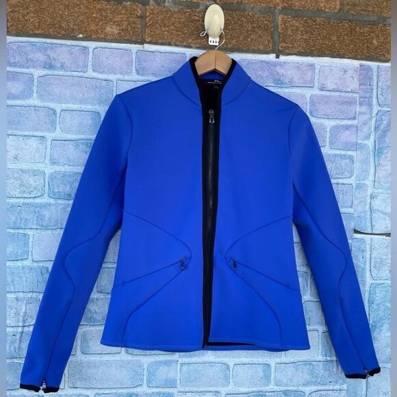 Ralph Lauren RLX sporty scuba cobalt  blue jacket with zippers size medium - Picture 1 of 10